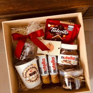 CESTA DE CHOCOLATE DELÍCIAS DE AVELÃ