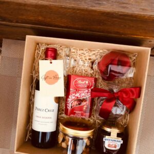 CESTA DE VINHO LÁ GOURMET