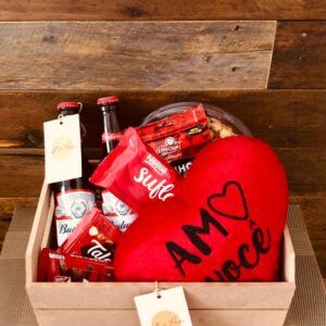 CESTA DE CERVEJA LOVE E BEER