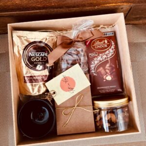 CESTA DE CAFÉ EXPRESSO E NUTS