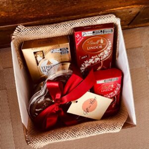 CESTA DE CHOCOLATE EXCLUSIVE HEART