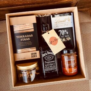 CESTA DE WHISKY DARK E NUTS