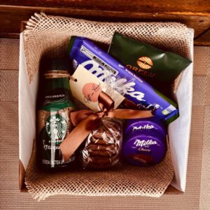 CESTA DE CAFE STAR MILKA